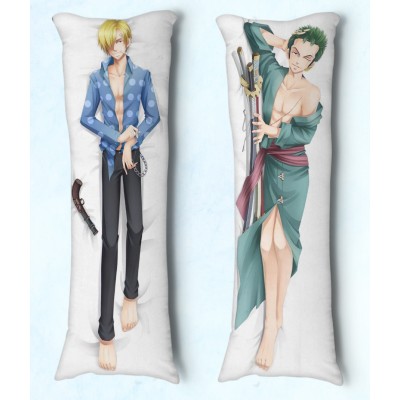 Travesseiro Dakimakura One Piece Sanji e Zoro